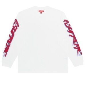 Supreme Racing Intarsia Long-Sleeve Top 'White', L